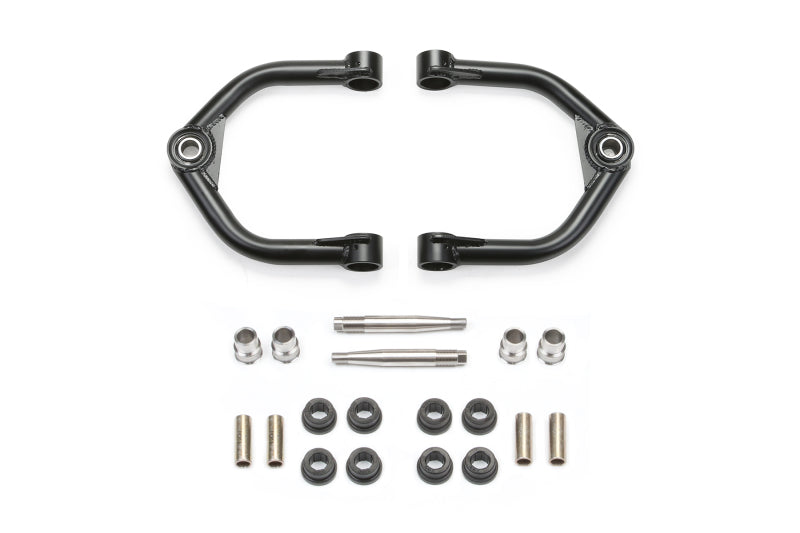 Load image into Gallery viewer, Fabtech 16-18 Nissan Titan XD 4WD 0in/6in Uniball Upper Control Arm Kit