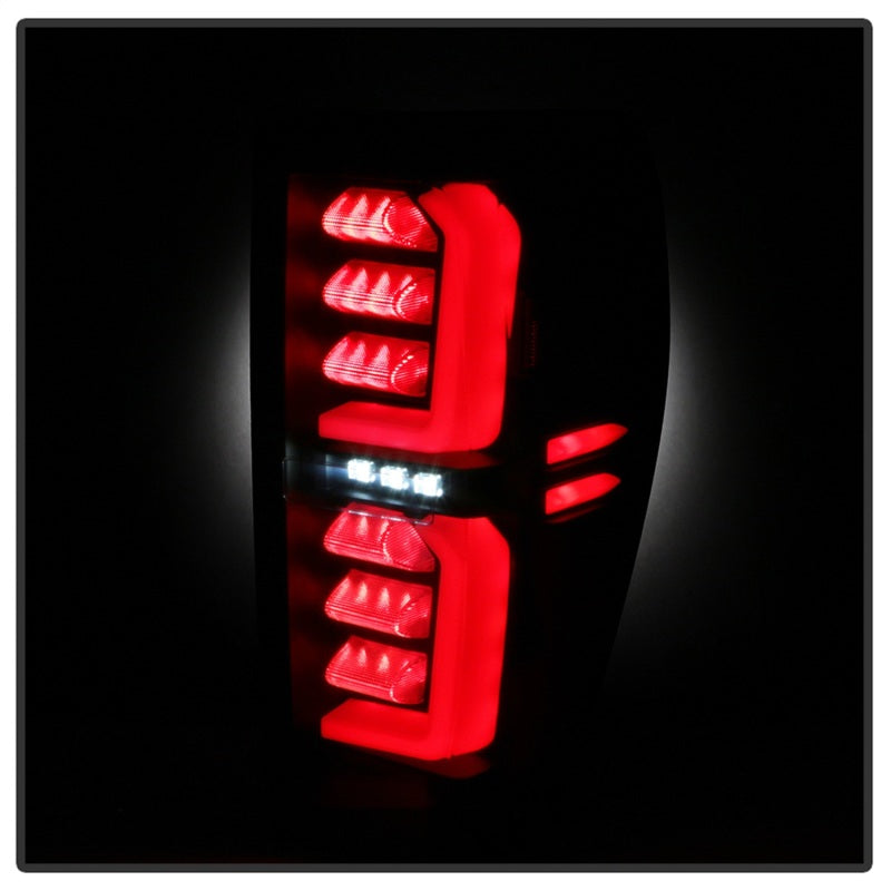 Load image into Gallery viewer, Spyder GMC Sierra 19-20 Incandescent Bulb Model Only LED Tail Lights - Black ALT-YD-GS19-LED-BK