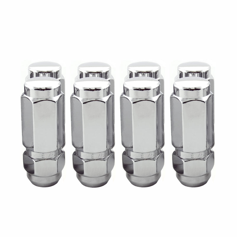 Load image into Gallery viewer, McGard Hex Lug Nut (Cone Seat / Duplex) 1/2-20 / 7/8 Hex / 2.5in. Length (8-Pack) - Chrome