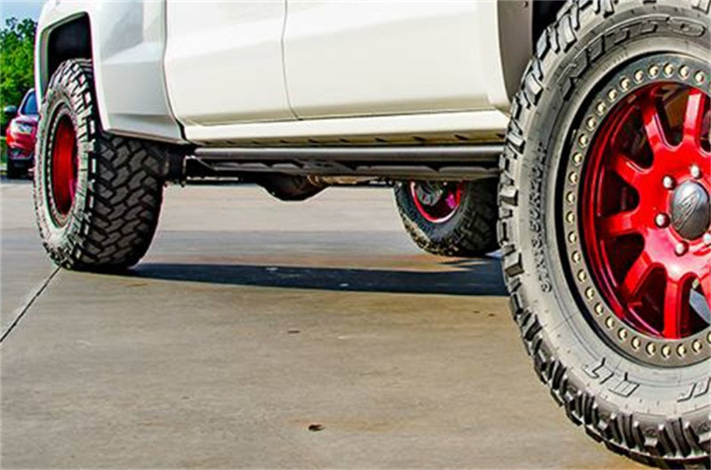 Load image into Gallery viewer, N-Fab RKR Rails 15-17 GMC - Chevy Canyon/Colorado Crew Cab - Tex. Black - 1.75in