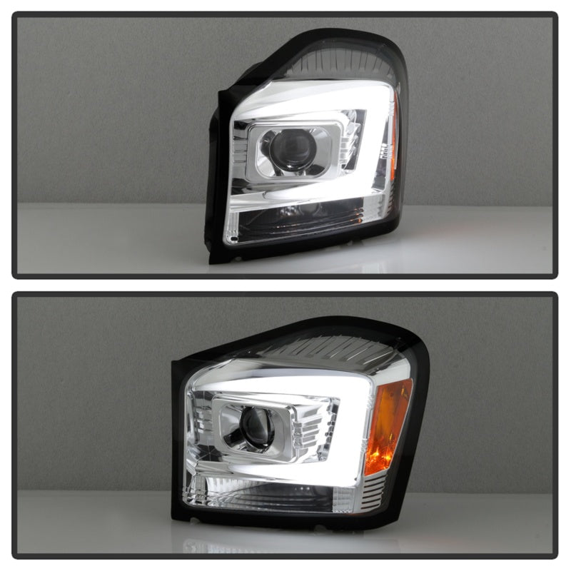 Load image into Gallery viewer, Spyder 04-06 Dodge Durango Projector Headlights - Chrome PRO-YD-DDU04-LB-C