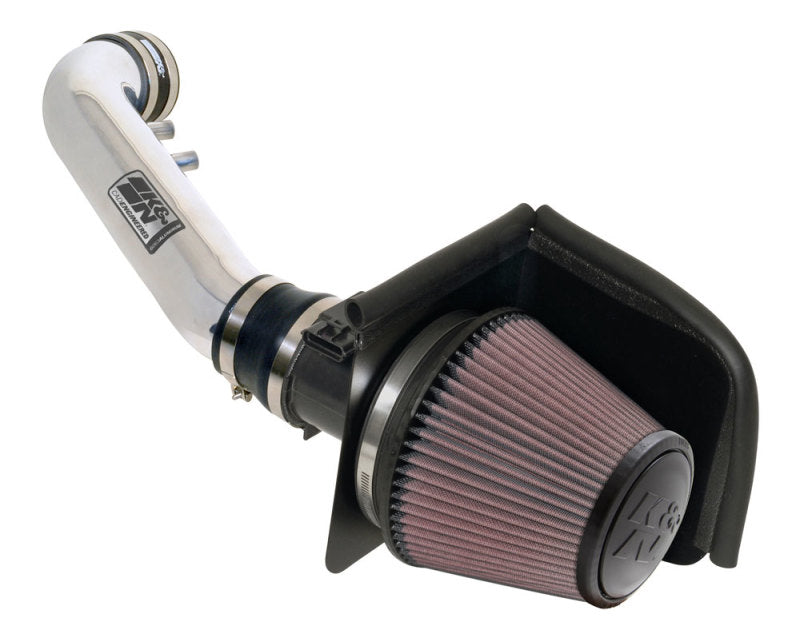 Load image into Gallery viewer, K&N 01-04 Ford Mustang GT 4.6L Polished Typhoon Short Ram Intake