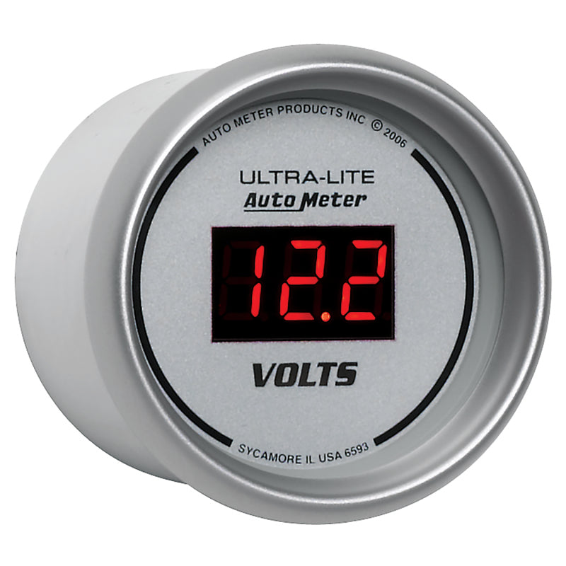 Load image into Gallery viewer, Autometer Ultra-Lite 2-1/16in 8-18 Volts Digital Voltmeter