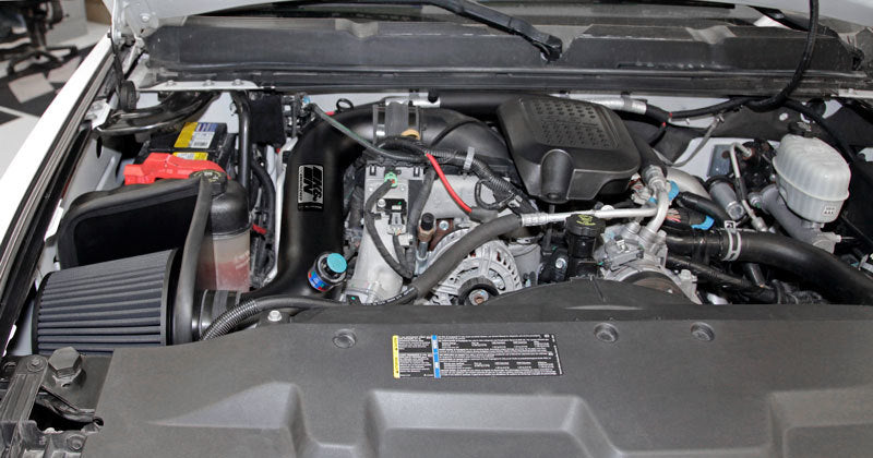 Load image into Gallery viewer, K&N 07-10 GMC Sierra 2500/3500 6.6L V8 Blackhawk Performance Intake Kit