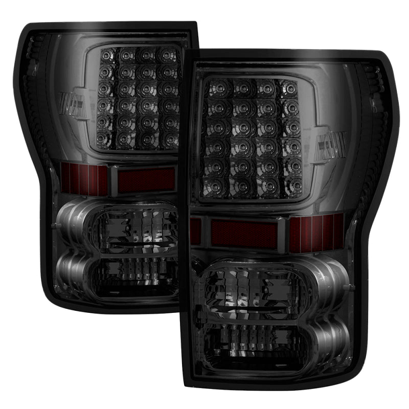 Load image into Gallery viewer, xTune Toyota Tundra 07-13 LED Tail Lights Smoke ALT-ON-TTU07-LED-SM