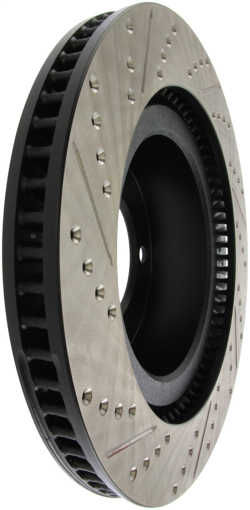 Load image into Gallery viewer, StopTech 07-09 Toyota Tundra / 08-09 Toyota Sequoia Front Left Slotted & Drilled Rotor