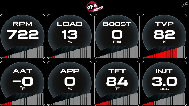 Load image into Gallery viewer, aFe AGD Advanced Gauge Display Digital 5.5in Monitor 08-18 Dodge/RAM/Ford/GM Diesel Trucks