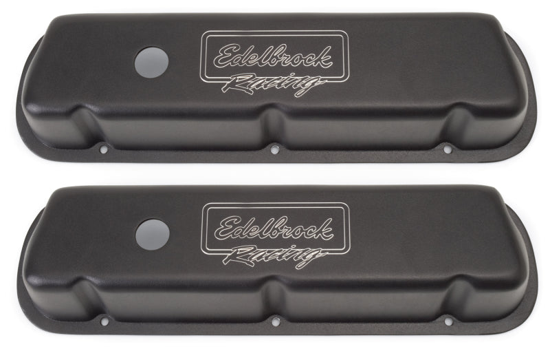 Load image into Gallery viewer, Edelbrock Valve Cover Victor Series Ford 289-302-351W CI V8 Low Black