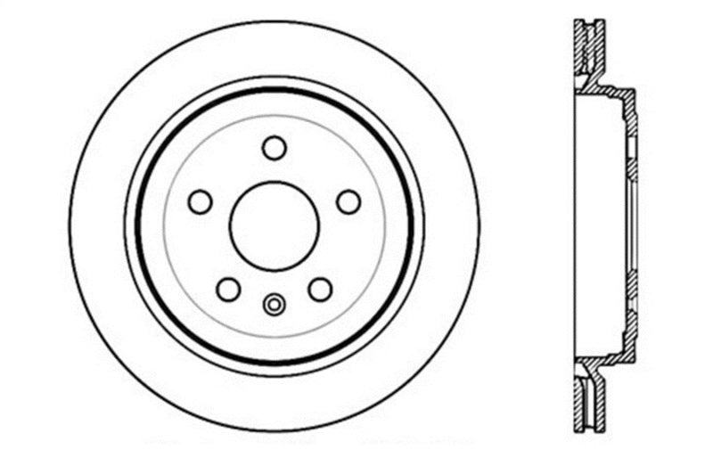 Load image into Gallery viewer, StopTech Slotted & Drilled Sport Brake Rotor