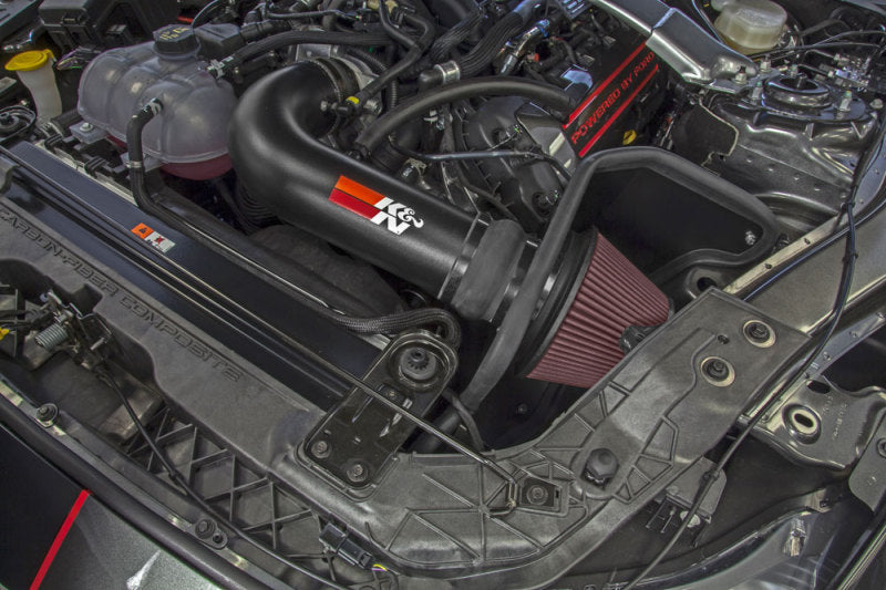 Load image into Gallery viewer, K&N 2016-2017 Ford Mustang Shelby 5.2L V8 Typhoon Cold Air Intake System