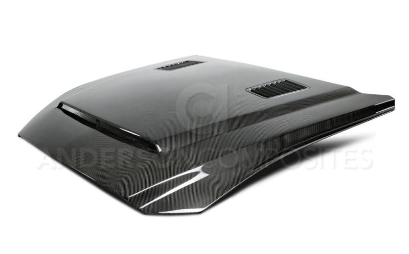 Load image into Gallery viewer, Anderson Composites 15-17 Ford Mustang (Excl. GT350/GT350R) Super Snake Double Sided Hood