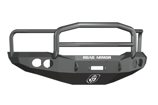 Road Armor 06-09 Dodge 2500 Stealth Front Winch Bumper w/Lonestar Guard - Tex Blk