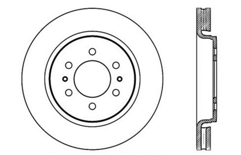 Load image into Gallery viewer, StopTech Slotted & Drilled Sport Brake Rotor