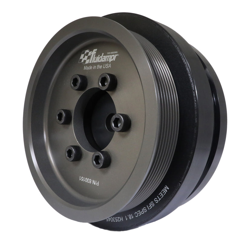 Load image into Gallery viewer, Fluidampr 2020+ GM 6.6L Duramax Steel Externally Balanced Damper