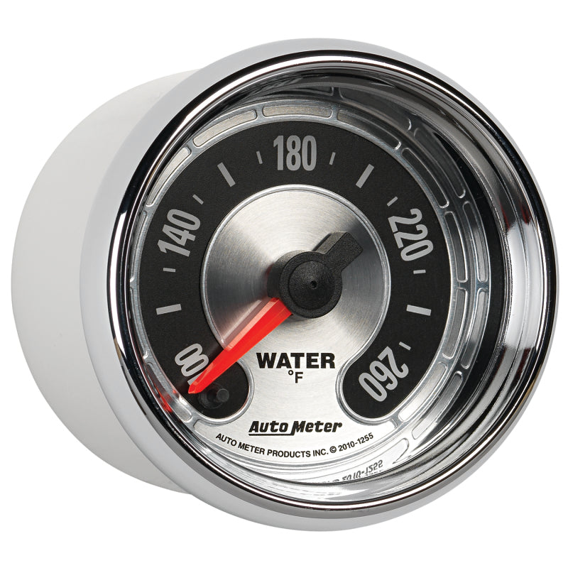 Load image into Gallery viewer, Autometer American Muscle 52mm Full Sweep Electric 100-260 Deg F Water Temperature Gauge