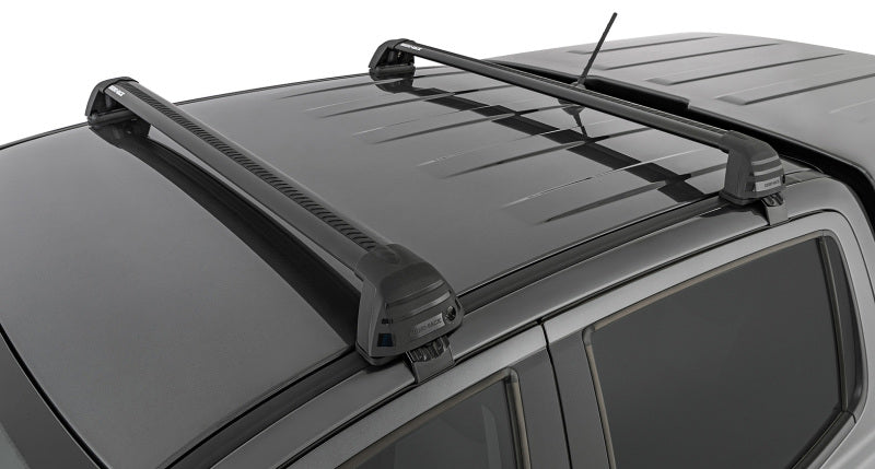 Load image into Gallery viewer, Rhino-Rack 11-20 Ford Ranger PX 4 Door Double Cab Vortex ROC25 Flush 2 Bar Roof Rack - Black