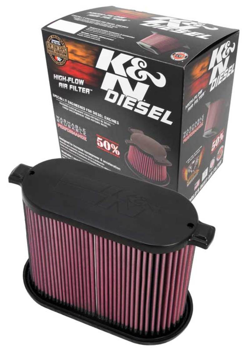 Load image into Gallery viewer, K&N 08-10 Ford F250 Super Duty 6.4L Drop In Air Filter