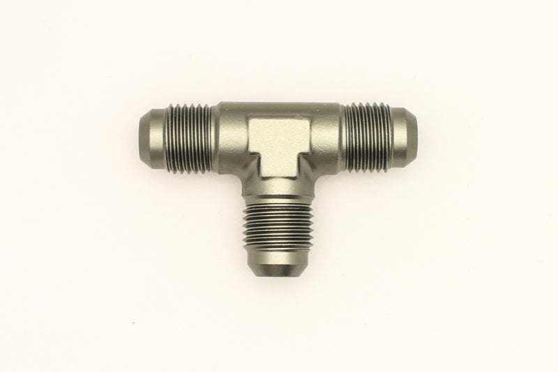 Load image into Gallery viewer, DeatschWerks 6AN Male Flare + 6AN Male Flare To 6AN Male Flare Tee Fitting