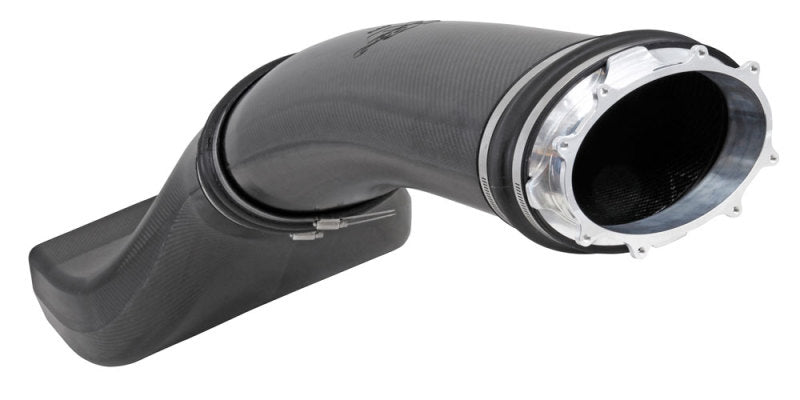 Load image into Gallery viewer, K&N Universal NHRA Pro Stock Custom Racing Carbon Fiber Intake Tubes w/ Billet Throttle Body Adapter