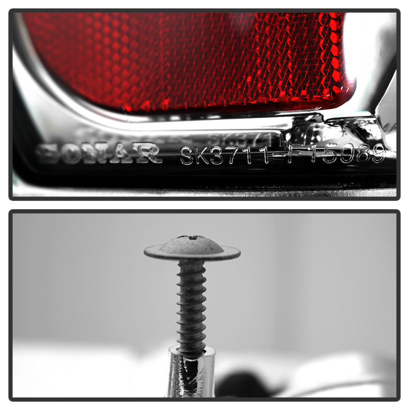 Load image into Gallery viewer, Spyder Ford F150 87-96/Ford Bronco 88-96 Euro Style Tail Lights Chrome ALT-YD-FF15089-C