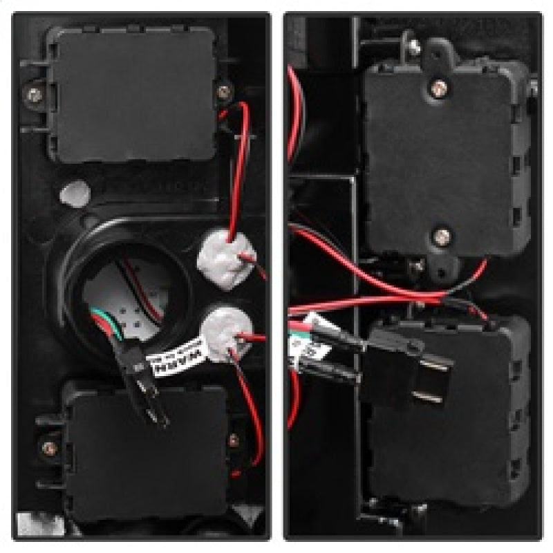 Load image into Gallery viewer, Spyder 07-13 Chevy Silverado (Exc 2010 Model) Version 2 LED Tail Lights ALT-YD-CS07V2-LED-BSM