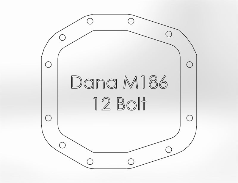 Load image into Gallery viewer, aFe Street Series Front Differential Cover Raw 2018+ Jeep Wrangler (JL) V6 3.6L (Dana M186)