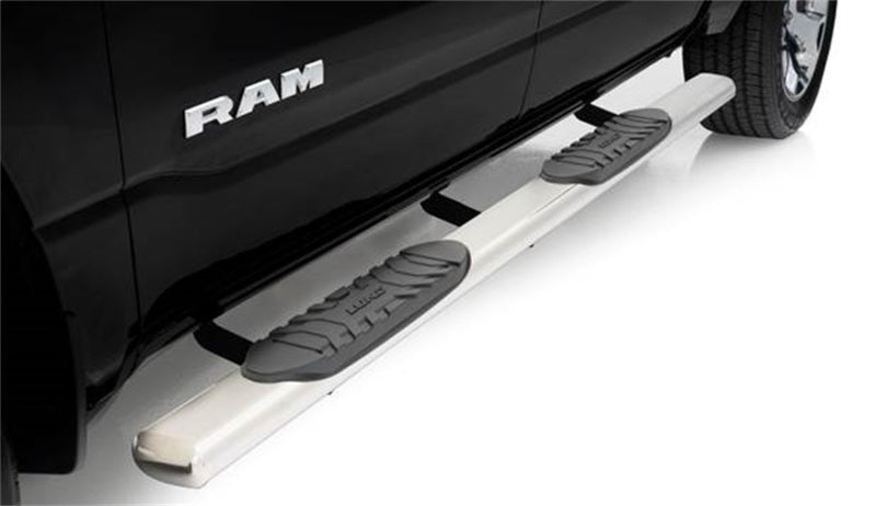 Load image into Gallery viewer, Lund 2019 RAM 1500 Ext. Cab 5in. Oval Straight SS Nerf Bars - Polished