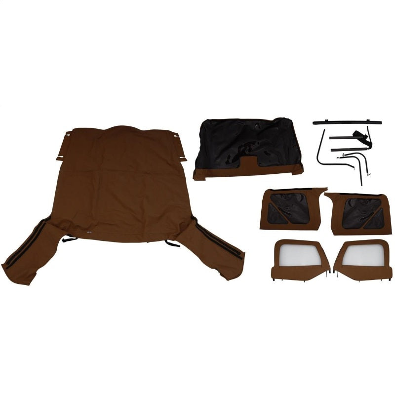 Load image into Gallery viewer, Rampage 1997-2006 Jeep Wrangler(TJ) Complete Top - Spice Denim