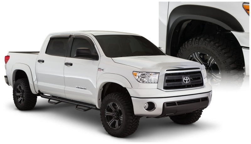Load image into Gallery viewer, Bushwacker 07-13 Toyota Tundra Fleetside Extend-A-Fender Style Flares 4pc - Black
