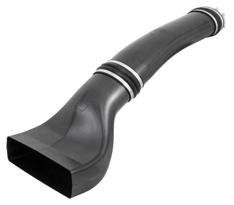 Load image into Gallery viewer, K&N Universal NHRA Pro Stock Custom Racing Carbon Fiber Intake Tubes w/ Billet Throttle Body Adapter