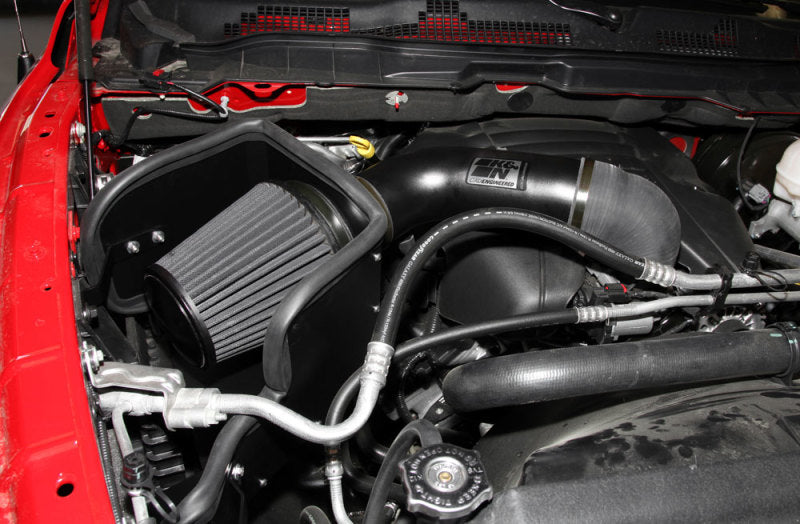 Load image into Gallery viewer, K&N 09-13 Dodge Ram 1500 Pickup 5.7L V8 / 11-13 Ram 1500 5.7L V8 Black Performance Intake Kit