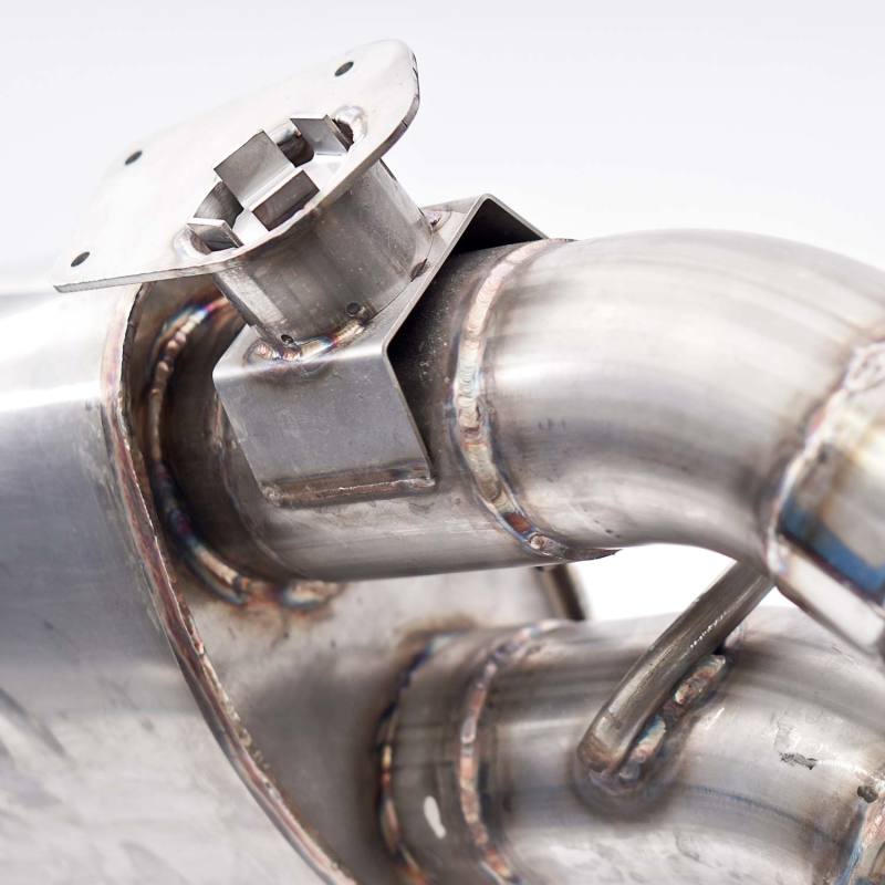 Load image into Gallery viewer, Stainless Works 2016+ Chevy Camaro SS 3in Redline Perf Connect Axle Back w/Valve & 4in Quad Tips