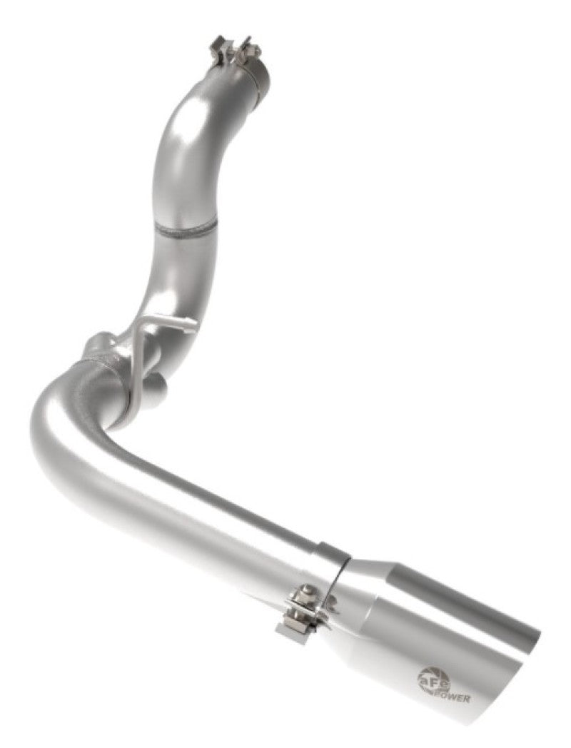 Load image into Gallery viewer, aFe 20-21 Jeep Wrangler Large Bore-HD 3in 304 Stainless Steel DPF-Back Exhaust System - Polished Tip