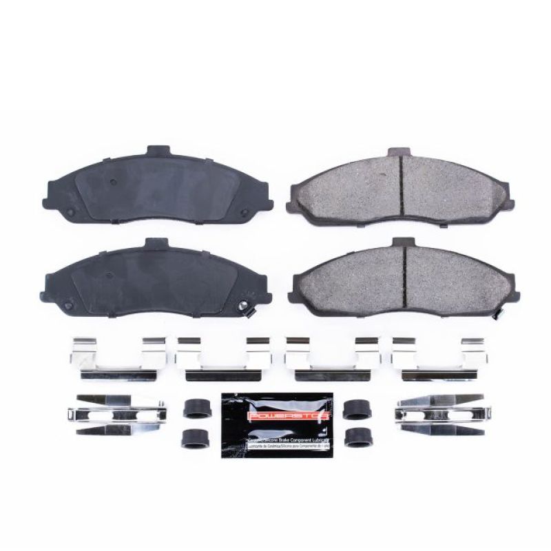 Load image into Gallery viewer, Power Stop 04-09 Cadillac XLR Front Z23 Evolution Sport Brake Pads w/Hardware