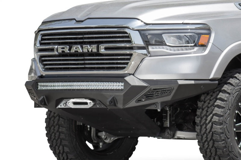 Load image into Gallery viewer, Addictive Desert Designs 19 Ram 1500 Stealth Fighter Front Bumper w/ Winch Mount & Sensor Cut Outs
