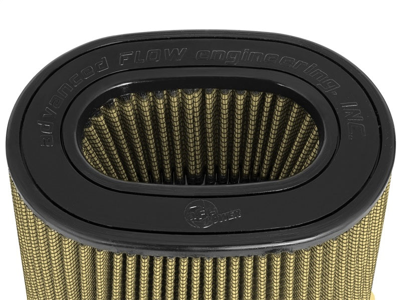 Load image into Gallery viewer, aFe Momentum Intake Rep Air Filter w/PG7 Media-3in F (Dual) x (8.25x6.25)in B x (7.25x5)in T x 9in H