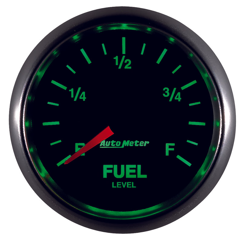 Load image into Gallery viewer, Autometer GS 2 1/16in. 0-280 Ohms Fuel Level Gauge - Stepper Motor