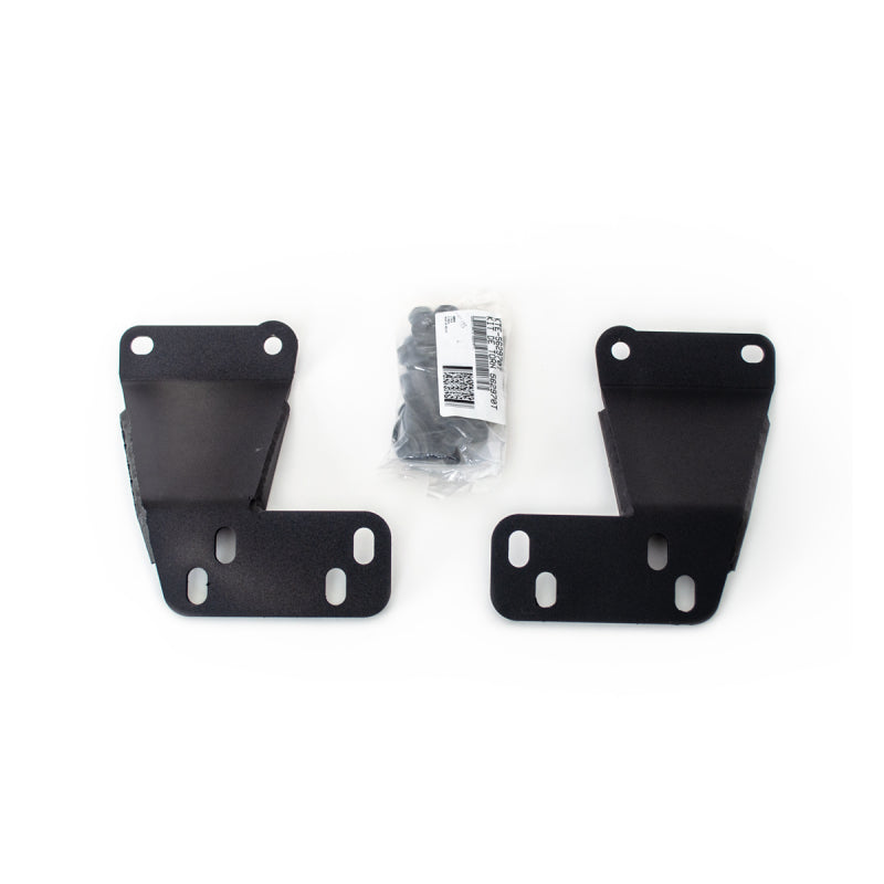 Load image into Gallery viewer, Go Rhino 19-21 Chevrolet Silverado (Excl. Driv Alert Pkg) RC4 & RC3 LR Brackets - Tex. Blk