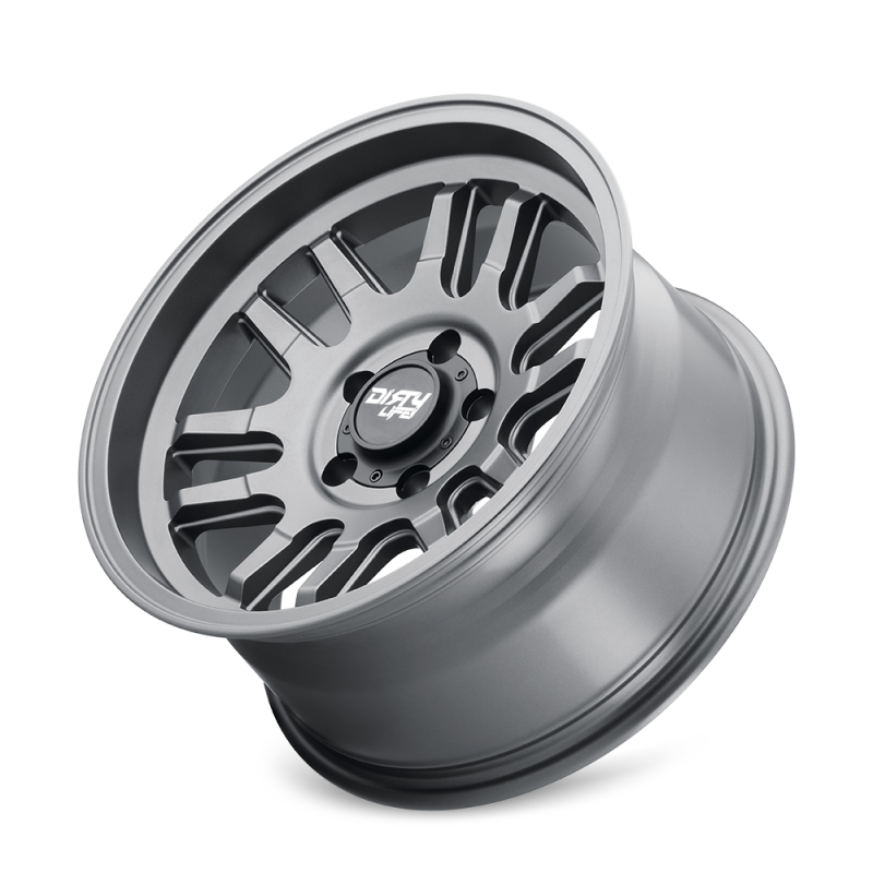 Load image into Gallery viewer, Dirty Life 9310 Canyon 17x9 / 6x135 BP / 0mm Offset / 87.1mm Hub Satin Graphite Wheel