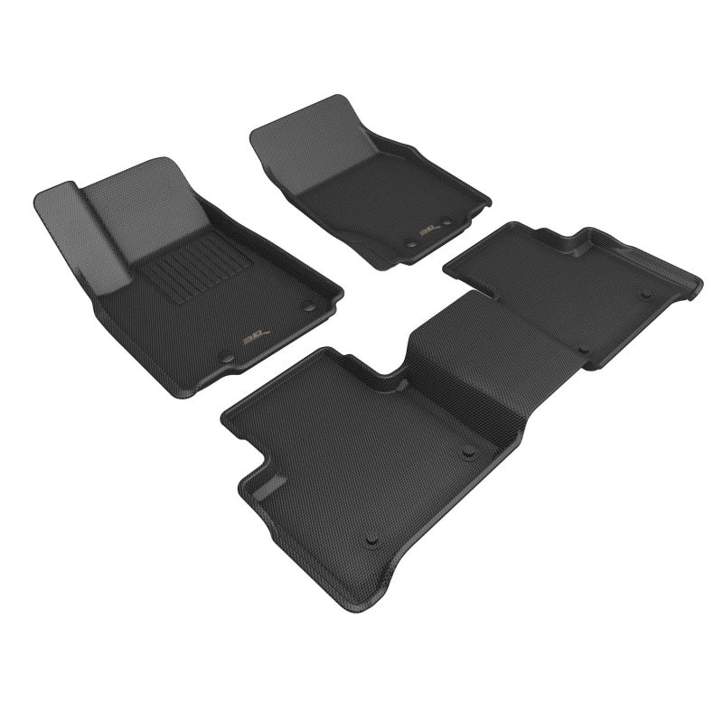 Load image into Gallery viewer, 3D MAXpider 22-23 Jeep Grand Cherokee Kagu Floor Mat- Black R1 R2 R3