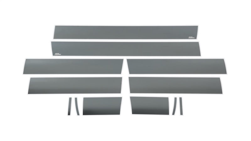 Load image into Gallery viewer, Putco 07-13 GMC Sierra Extended Cab 8ft Long Box - 6in Wide - 12pcs Black Platinum Rocker Panels