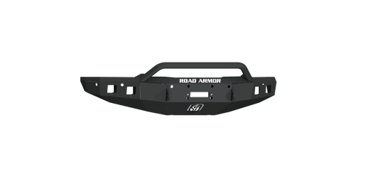 Road Armor 19-20 Ram 1500 Stealth Front Winch Bumper w/Pre-Runner Guard - Tex Blk