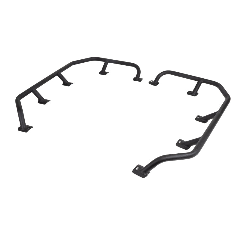 Load image into Gallery viewer, Go Rhino SRM300 Tri-Rail Kit (For 40x40in. Rack) - Tex. Blk (Rails ONLY - Req. Platform)