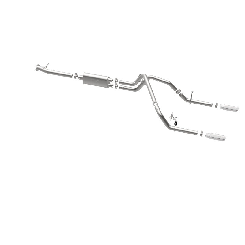 Load image into Gallery viewer, MagnaFlow Stainless Cat-Back Exhaust 2015 Chevy Colorado/GMC Canyon Dual Split Rear Exit 3.5in