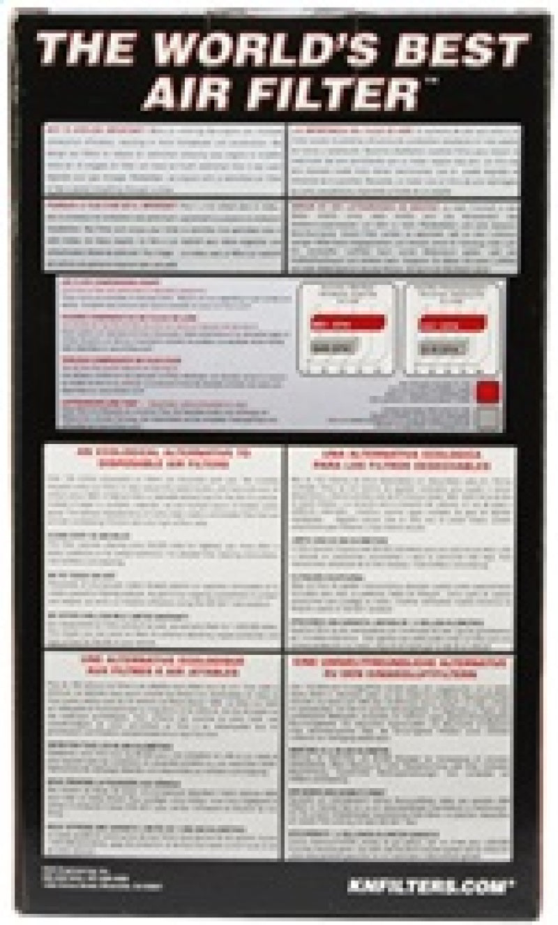 Load image into Gallery viewer, K&N Universal Clamp-On Air Filter 3-1/2in FLG / 6in B / 4-1/2in T / 9in H