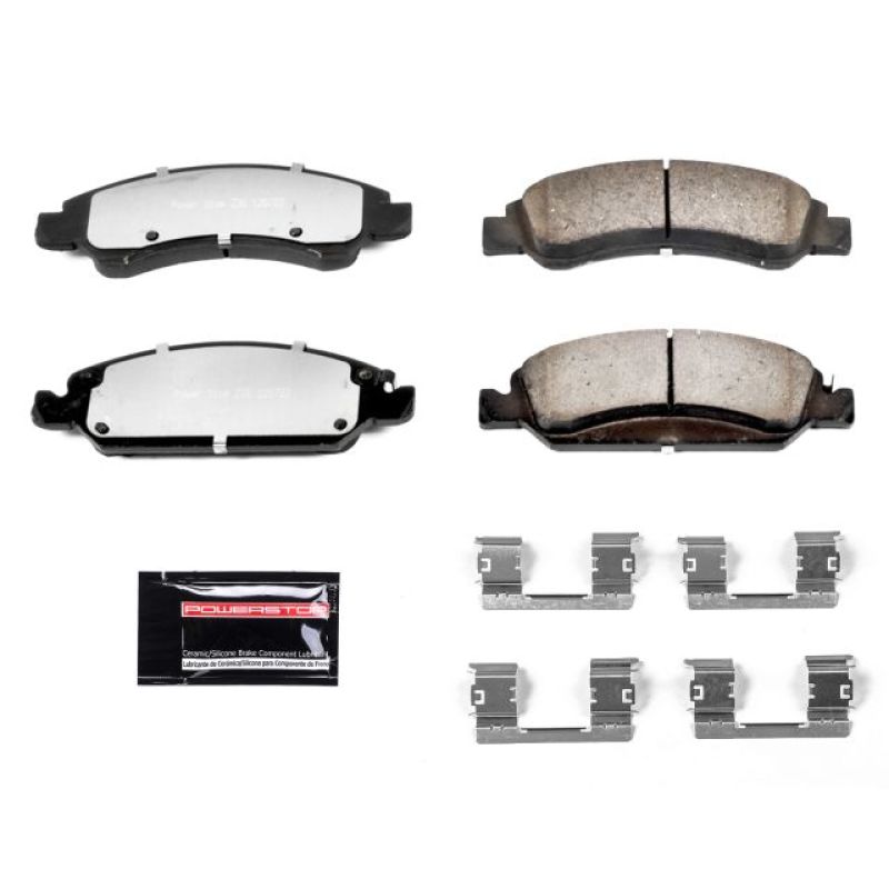 Load image into Gallery viewer, Power Stop 06-18 Chevrolet Silverado 1500 Front Z36 Truck & Tow Brake Pads w/Hardware