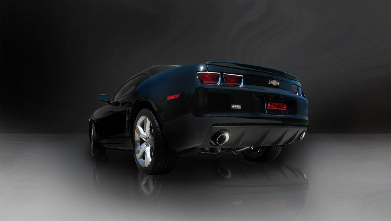 Load image into Gallery viewer, Corsa 2010-2015 Chevrolet Camaro Coupe SS 6.2L V8 Auto Polished Sport Cat-Back + XO Exhaust