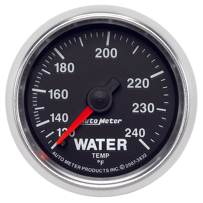 Load image into Gallery viewer, Autometer GS 52mm 120-240 Deg F Mechanical Water Temperature Gauge