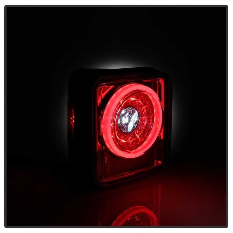 Load image into Gallery viewer, Spyder 19-20 Jeep Wrangler - Full LED Tail Lights - Seq Turn Signal - Chrome ALT-YD-JW19-SEQ-C