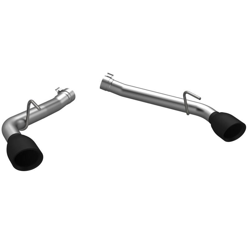 Load image into Gallery viewer, 2010-2013 Chevrolet Camaro SS QTP Eliminator Axle Back Black Tips